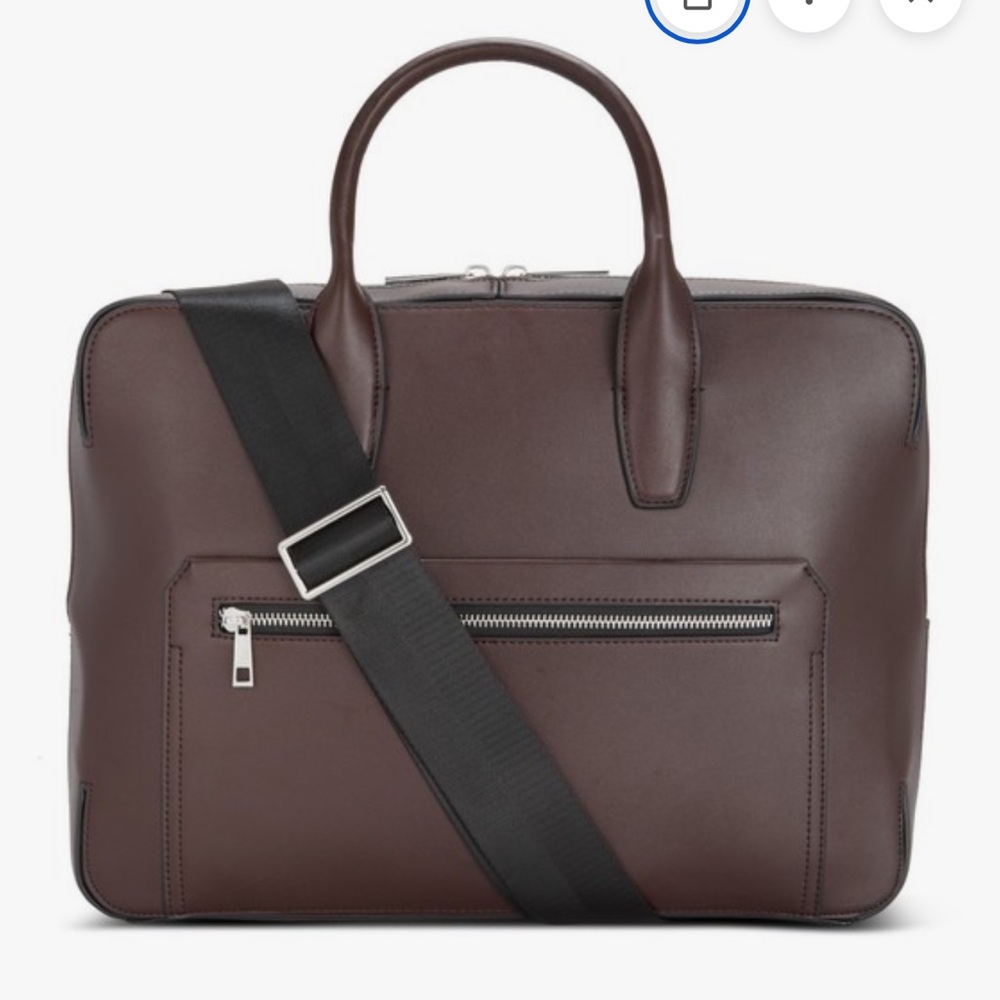 Alfani Brown Messenger Bag NWT